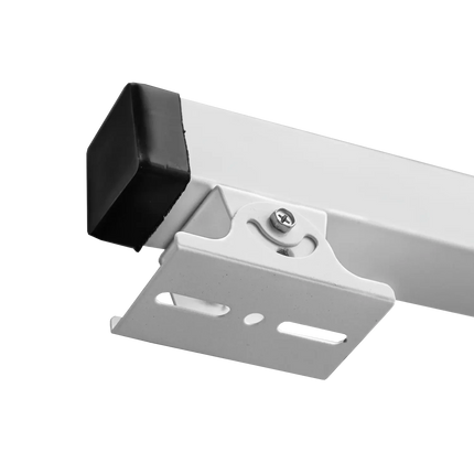 AlarmsystemExpert.co.uk Kameramast 4.5m Weiß, Stahl verzinkt, Blitzableiter