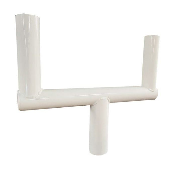 AlarmsystemExpert.nl Mât de caméra T-pièce 70mm couleur blanc Ral9010