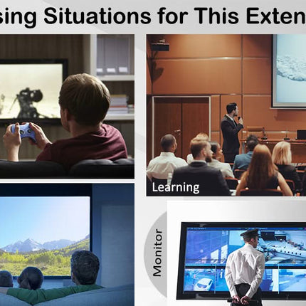 Alarm SystemExpert.co.uk Wireless Hdmi Transmitter And Receiver 4K/30Hz.