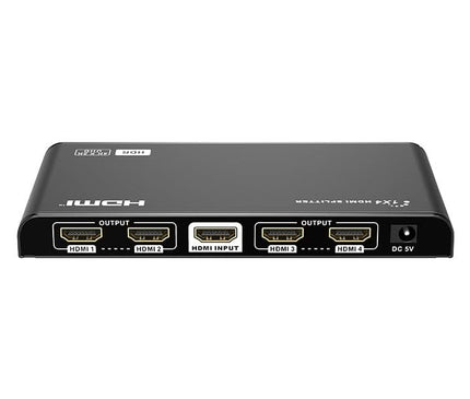 Alarm SystemExpert.co.uk Alarm SystemExpert.co.uk HDMI 4-Port Splitter, 4K 60Hz UHD