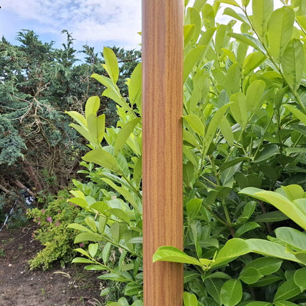 Alarm SystemExpert.co.uk Lätt träkonstruktion kameramast med lutande ankare 4 meter