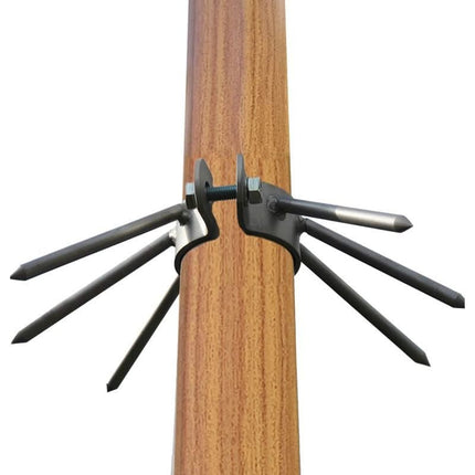 Alarm SystemExpert.co.uk Lätt träkonstruktion kameramast med lutande ankare 4 meter