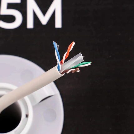 Alarm SystemExpert.nl Alarm SystemExpert.nl Network cable CAT6 UTP, 305 mtr, Solid cores CCA, indoor cable