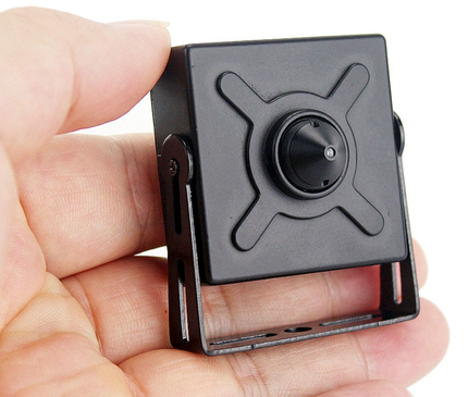 Alarm SystemExpert.nl Alarm SystemExpert.nl Pinhole IP camera 4Mp, 75 degree viewing angle 3.7mm lens, PoE, Microphone