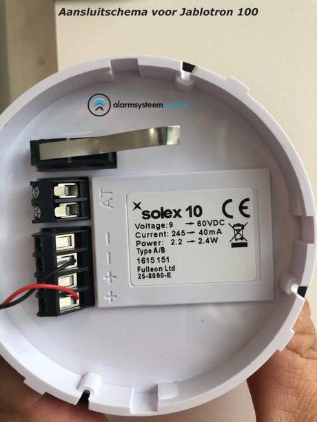 AlarmsysteemExpert.nl AlarmsysteemExpert.nl Professionele flitser, laag model + JB-111N