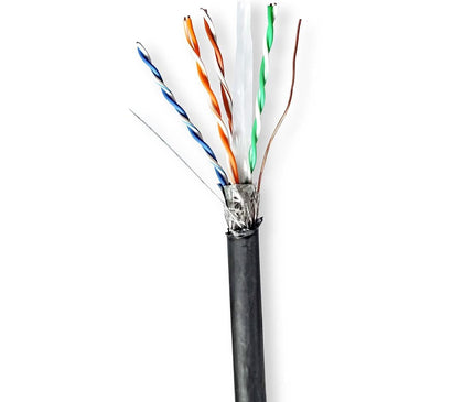 Alarm SystemExpert.nl Alarm SystemExpert.nl S/FTP CAT6 cable for bu iten use on reel 100 m, 100% copper