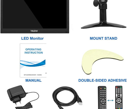 Alarm SystemExpert.nl Alarm SystemExpert.nl TFT 13" Full HD monitor incl. mounting bracket for wall or desk DEMO MODEL