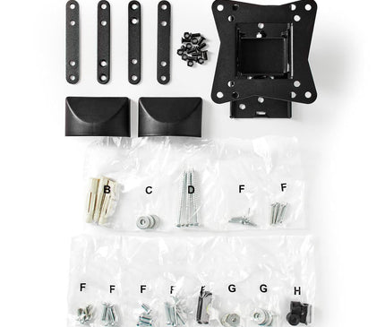 Alarm SystemExpert.nl Alarm SystemExpert.nl TV Wall Bracket, tiltable for 10-32", max. 30Kg. 1 hinge point