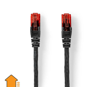 AlarmsysteemExpert.nl AlarmsysteemExpert.nl UTP CAT6 netwerkkabel 20mtr Buitenkabel PE mantel zwart