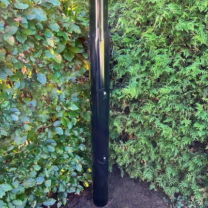 AlarmsystemExpert.co.uk Fixed camera mast 5 meters tapered with inspection hatch