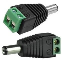 Alarm SystemExpert.co.uk Stromversorgungsanschluss Stecker t.b.v. Kameraseite