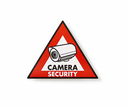 AlarmsysteemExpert.nl AlarmsysteemExpert.nl Waarschuwingssticker Pictogram camerabeveiliging Set van 5 stuks