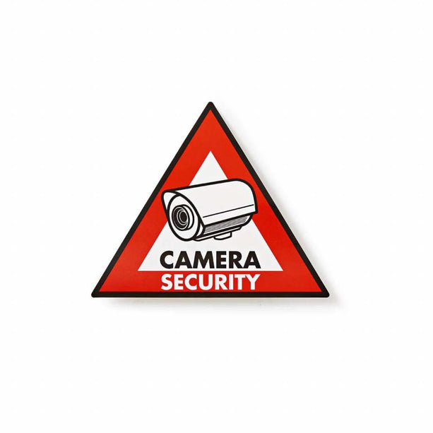 AlarmsysteemExpert.nl AlarmsysteemExpert.nl Waarschuwingssticker Pictogram camerabeveiliging Set van 5 stuks