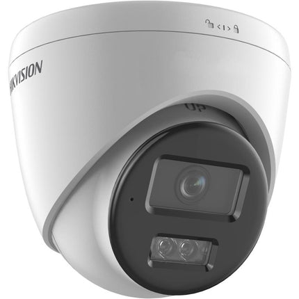 AlarmsysteemExpert.nl DS-2CD1383G2-LIU, 8MP/4K Turret Camera, Smart Hybrid Light, PoE, Micro SD slot, microfoon, slimme detectie