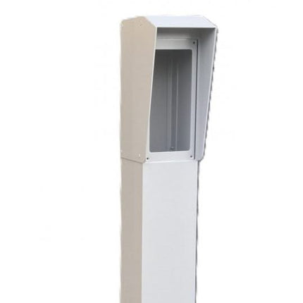 AlarmsysteemExpert.nl Intercomzuil 230cm, 15x15cm Dubbellaags gepoedercoat