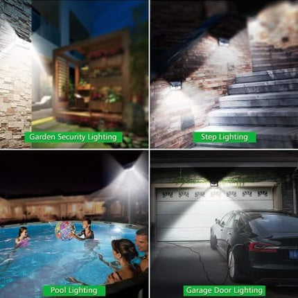 AlarmsysteemExpert.nl LED schriklamp voor buiten met sensor (draadloos)