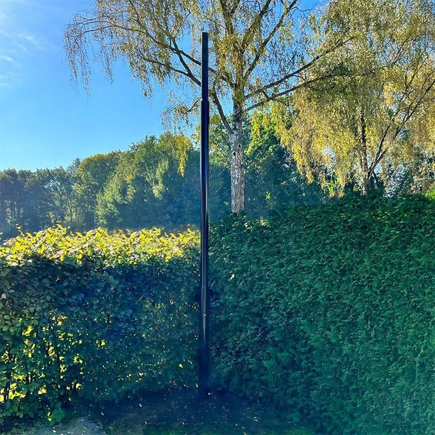 AlarmsysteemExpert.nl Vaste cameramast 4 meter verjongd met inspectieluik