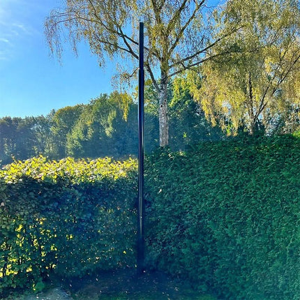 AlarmsysteemExpert.nl Vaste cameramast 5 meter verjongd met inspectieluik