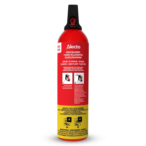 Alecto BS075 brandsläckningsspray 750 ml, PFAS-fri
