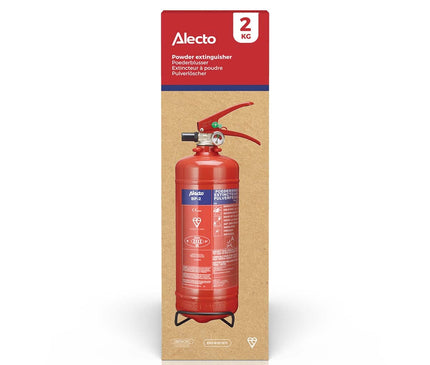 Alecto Pulverfeuerlöscher 2 kg BP-2