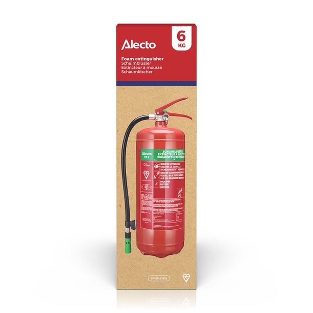 Alecto skumbrandsläckare 6 liter BS-6