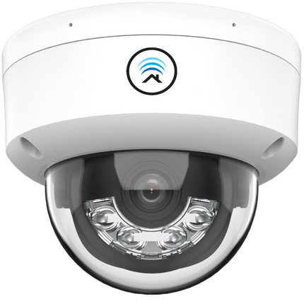 ASE Kit, 8x Dome, 8Mp 4K Ultra HD ColorVu Binnen camera, met NVR en bekabeling