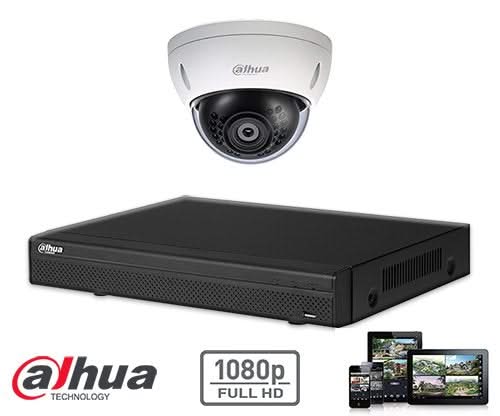 Dahua Full HD-CVI Kit 1x Dome 2 Megapixel Kamera Sicherheitsset