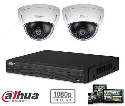 Dahua Dahua Full HD-CVI kit 2x dome 2 megapixel camera security set