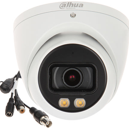 Dahua Dahua HAC-HDW2249T-A-LED, 2MP 2,8mm, HD-CVI, Eyeball, Fullfärg, koax