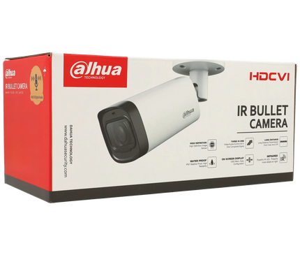 Dahua Dahua HAC-HFW1200R-Z-A, 2MP HD-CVI Bullet 2.7 - 12mm Motorzoom Objektiv