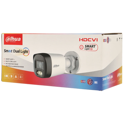 Dahua Dahua HAC-HFW1500RL-IL-A, 5MP HD-CVI Vollfarb-Bullet-Kamera 2,8mm Objektiv