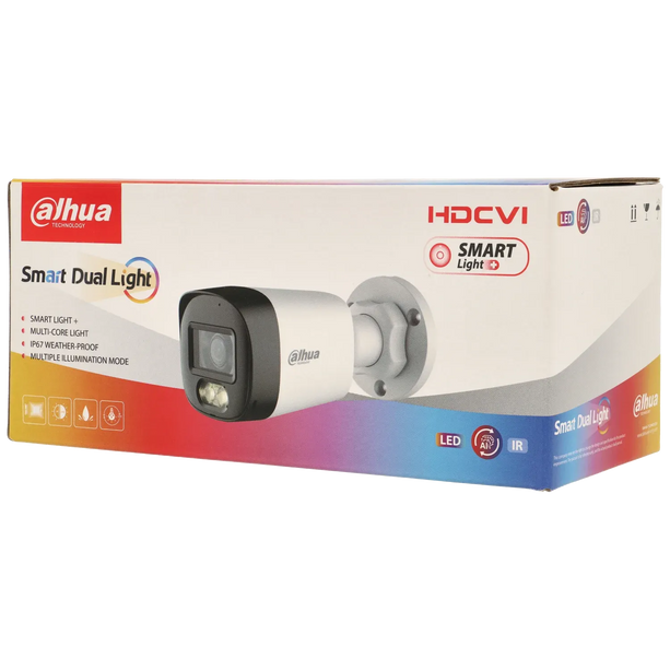 Dahua Dahua HAC-HFW1500RL-IL-A, 5MP HD-CVI Vollfarb-Bullet-Kamera 2,8mm Objektiv