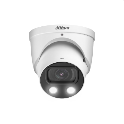 Dahua HDW5849H-ASE-LED-S2, 8MP 2,8mm 4K, PoE, Fullfärg, Eyeball Fast objektiv, WizMind