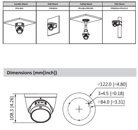 Dahua Dahua IPC-HDW2441T-ZS-S2 4MP  Motorzoom 2.7-13.5mm PoE SD-slot IR-Leds Wizsense