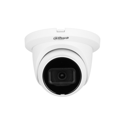 Dahua IPC-HDW2441TM-S 4MP IR WizSense Turret IR LED, SD-kortplats, PoE, inbyggd mikrofon.