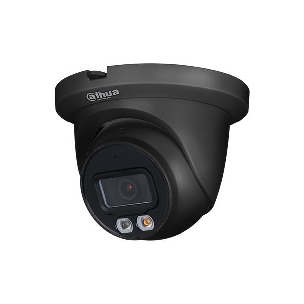 Dahua IPC-HDW2449TM-S-IL 4Mp 2,8mm H.265 Smart Dual Light Fullfärg, PoE Svart