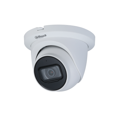 Dahua IPC-HDW2541TM-S-S2, 5MP Wizsense Turret IR-lysdioder 2,8 mm, SD-kortplats, Poe, inbyggd mikrofon.