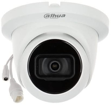 Dahua Dahua IPC-HDW2541TM-S-S2, 5MP Wizsense Turret IR LEDs 2.8mm, SD slot, Poe, Build in Mic.