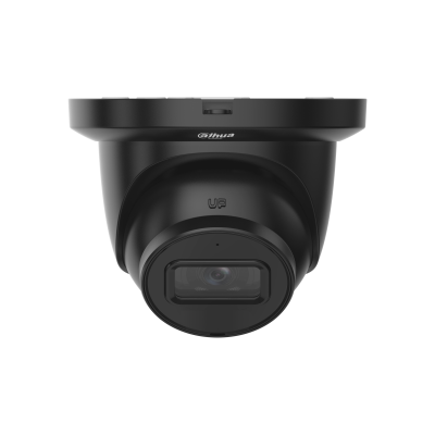 Dahua IPC-HDW2841TM-S Noir | 8MP/4K Turret | WizSense | SD slot | PoE | IR LEDs | Micro intégré.