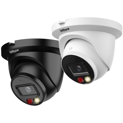 Dahua IPC-HDW2849TM-S-IL Svart, 8MP Smart Dual Light Fixed-focal WizSense Eyeball