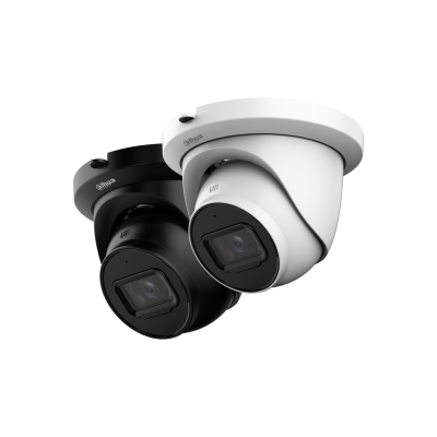 Dahua Dahua IPC-HDW2841TM-S Schwarz | 8MP/4K Turret | WizSense | SD-Slot | PoE | IR-Leds | Integriertes Mikrofon.