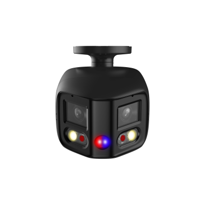 Dahua IPC-PFW3849SP, WizSense 8Mp Tioc Dual-Lens Bullet nätverkskamera 180° Svart