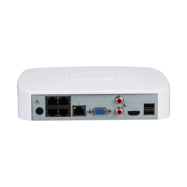 Dahua Dahua NVR2104-P-4KS3 Lite Serie, 1x LAN 4x PoE Geeignet für 4 IP-Kameras