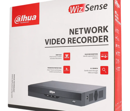 Dahua Dahua NVR2108HS-I2, 1x LAN (No PoE) Max 8 caméras IP, détection intelligente avec Wizsense