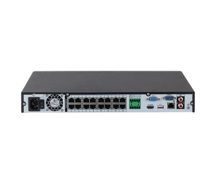 Dahua Dahua NVR4216-16P-EI, 16x PoE, Zonder Opslag, Geschikt voor 16 IP camera's