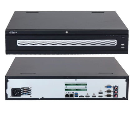 Dahua Dahua NVR608H-64-XI, 2x LAN, kein PoE, RAID, geeignet für 64 IP-Kameras