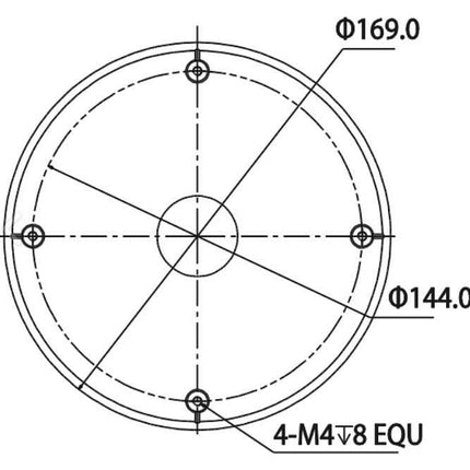 Dahua Dahua PFA102 Deckenhalterung