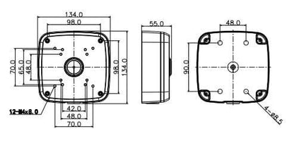 Dahua Dahua PFA121 mounting box
