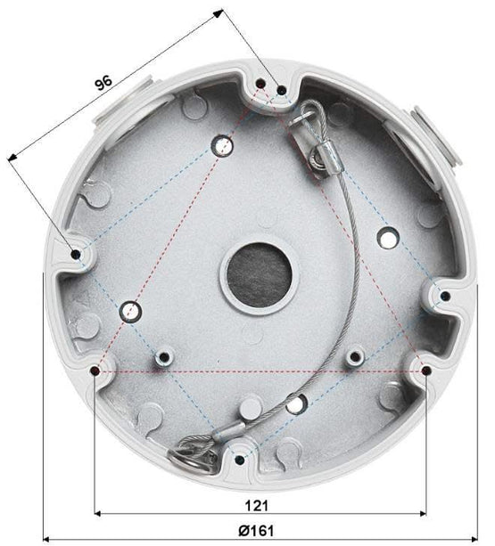 Dahua Dahua PFA138 montagebox voor buitentoepassing