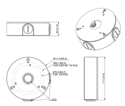 Dahua Dahua PFA13G mounting box